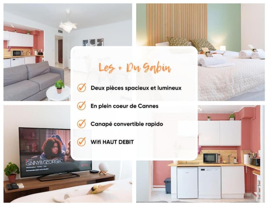 Le Gabin By Apirent #Centre-Ville #Climatisation #Wifi คานส์ ภายนอก รูปภาพ