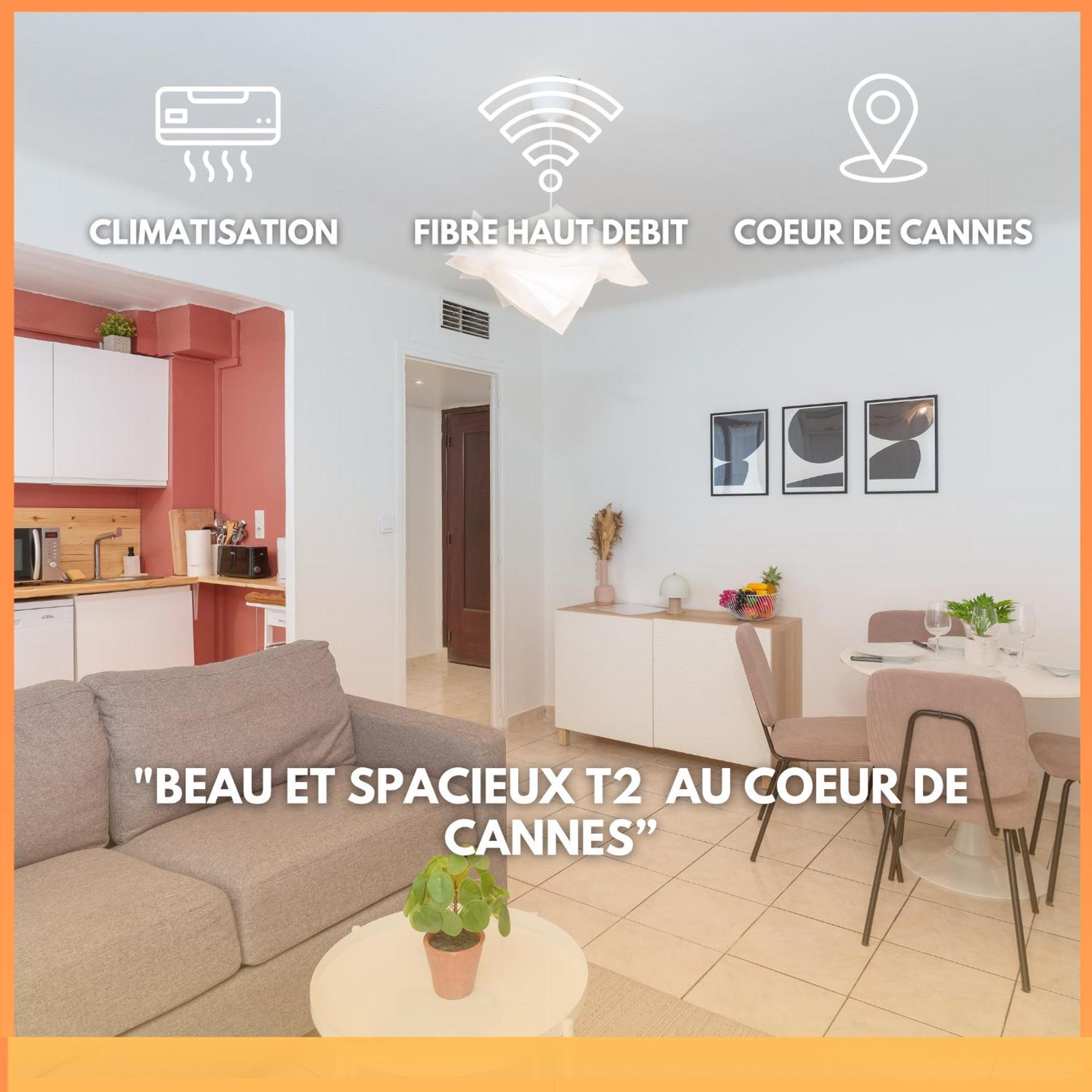 Le Gabin By Apirent #Centre-Ville #Climatisation #Wifi คานส์ ภายนอก รูปภาพ